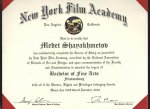  «Алемовец» окончил престижную киношколу в США